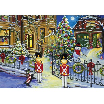 Puzzle Bluebird-Puzzle-F-90031 Christmas House