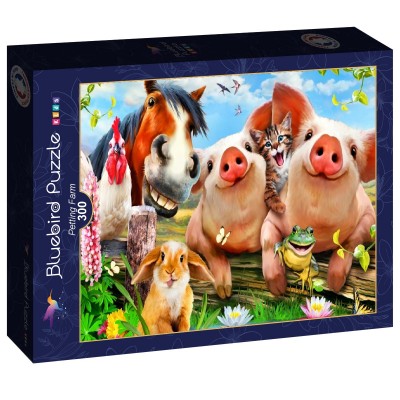 Puzzle Bluebird-Puzzle-F-90085 Petting Farm
