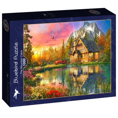 Puzzle Bluebird-Puzzle-F-90193 The Mountain Cabin