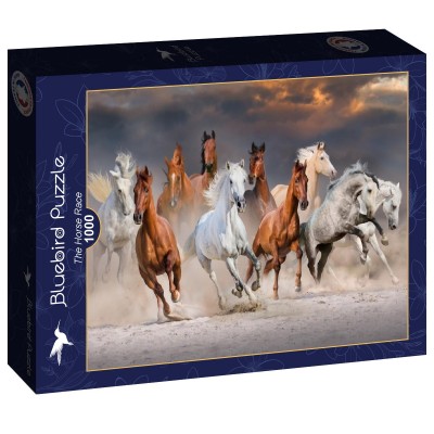 Puzzle Bluebird-Puzzle-F-90283 The Horse Race