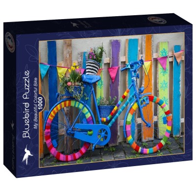 Puzzle Bluebird-Puzzle-F-90353 My Beautiful Colorful Bike