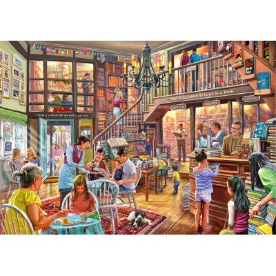 Puzzle Bluebird-Puzzle-F-90573 Bookshop Tearoom