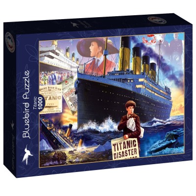 Puzzle Bluebird-Puzzle-F-90664 Titanic