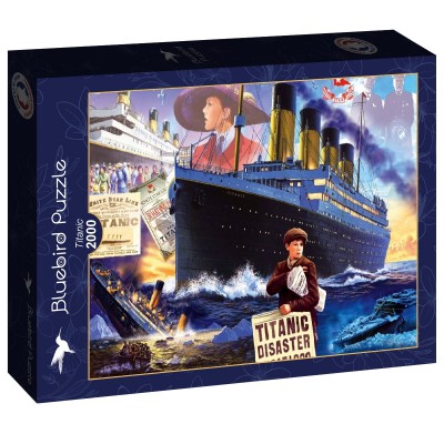 Puzzle Bluebird-Puzzle-F-90665 Titanic