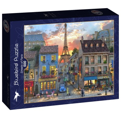 Puzzle Bluebird-Puzzle-F-90675 Streets of Paris