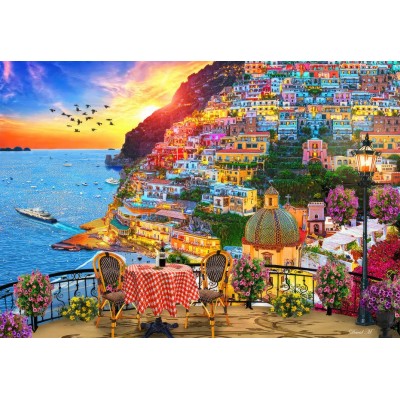 Puzzle Bluebird-Puzzle-F-90725 Positano Italy