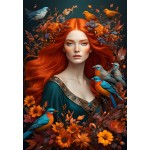 Puzzle  Bluebird-Puzzle-F-90779 Flora - Soul of Nature Collection