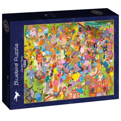 Puzzle Bluebird-Puzzle-F-90784 Garden Party