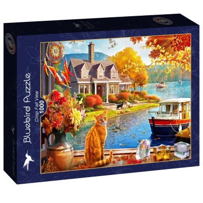 Puzzle Bluebird-Puzzle-F-90818 Crisp Fall View