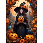 Puzzle  Bluebird-Puzzle-F-90828 Halloween Witch