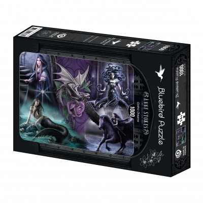 Puzzle Bluebird-Puzzle-F-90836 Anne Stokes - Gothic Dreams