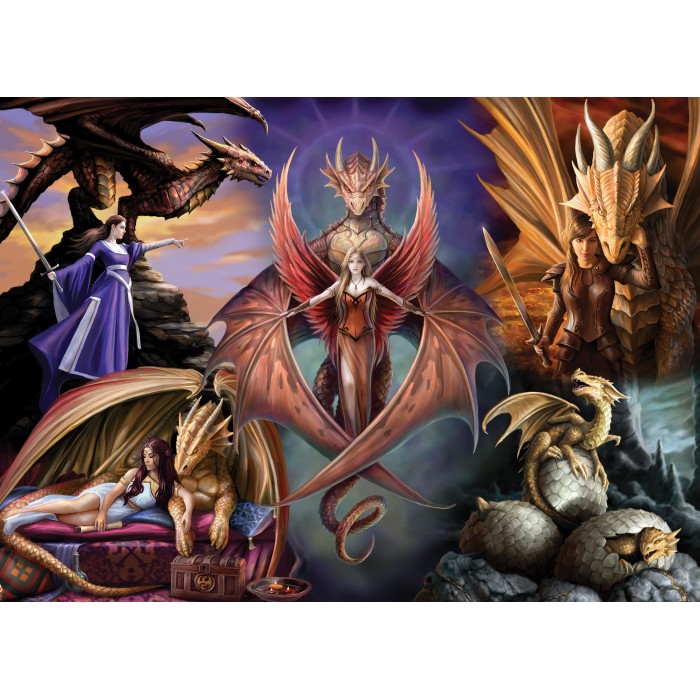 Anne Stokes - Dragon Fellowship