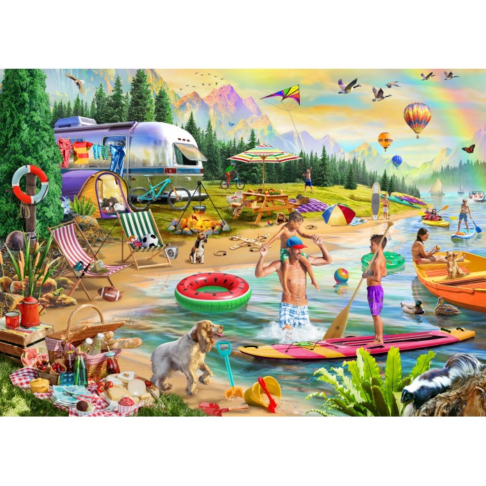 Puzzle  Bluebird-Puzzle-F-90978 Lakeside Summer Camp