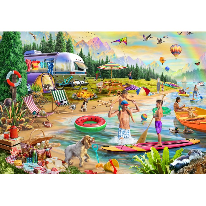 Puzzle  Bluebird-Puzzle-F-90979 Lakeside Summer Camp