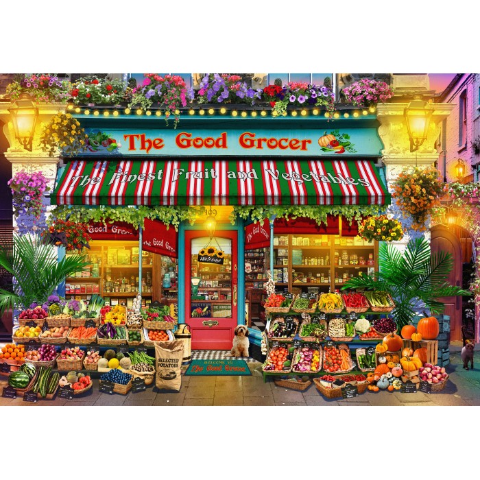 Puzzle  Bluebird-Puzzle-F-91046 Grocery Store
