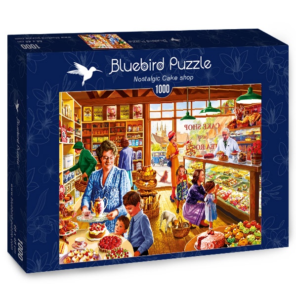 Nostalgic Cake shop 1000 piece jigsaw puzzle