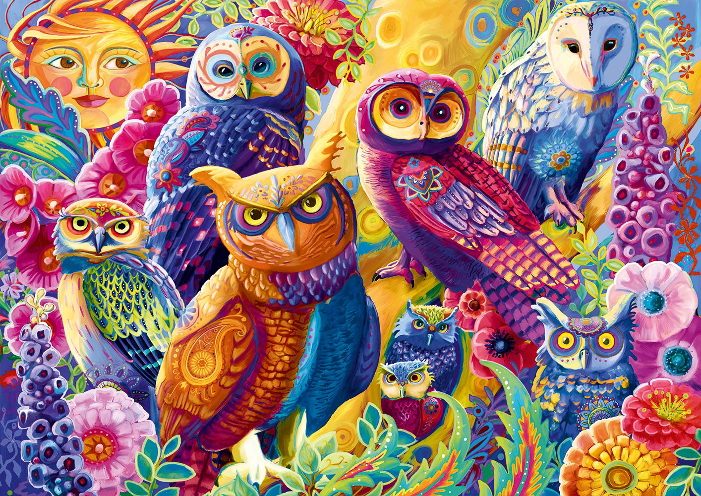  Owl Autonomy - 1000 piece jigsaw puzzle