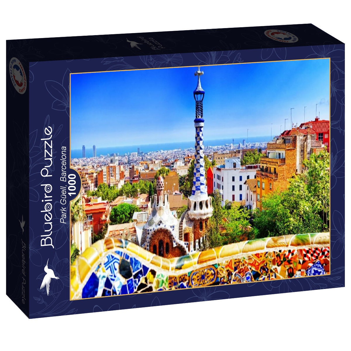 Barcelona View from Park Güell 1000 Piece Jigsaw Puzzle