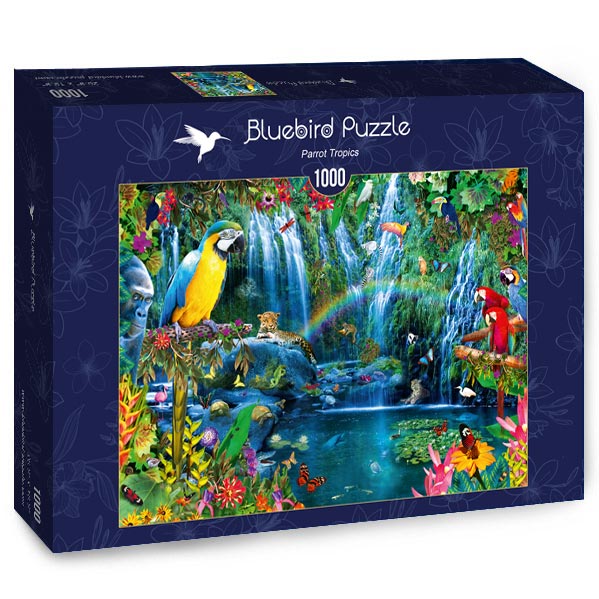 Parrot Tropics 1000 piece jigsaw puzzle