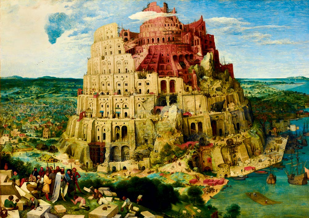  Pieter Bruegel the Elder - The Tower of Babel, 1563 