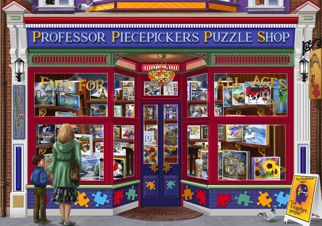 Professor Puzzles 1500 piece jigsaw puzzle
