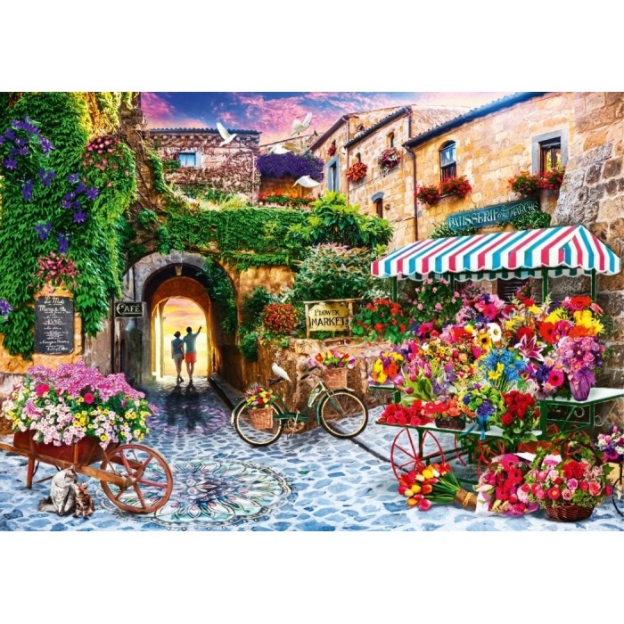 Puzzle   The Flower Market