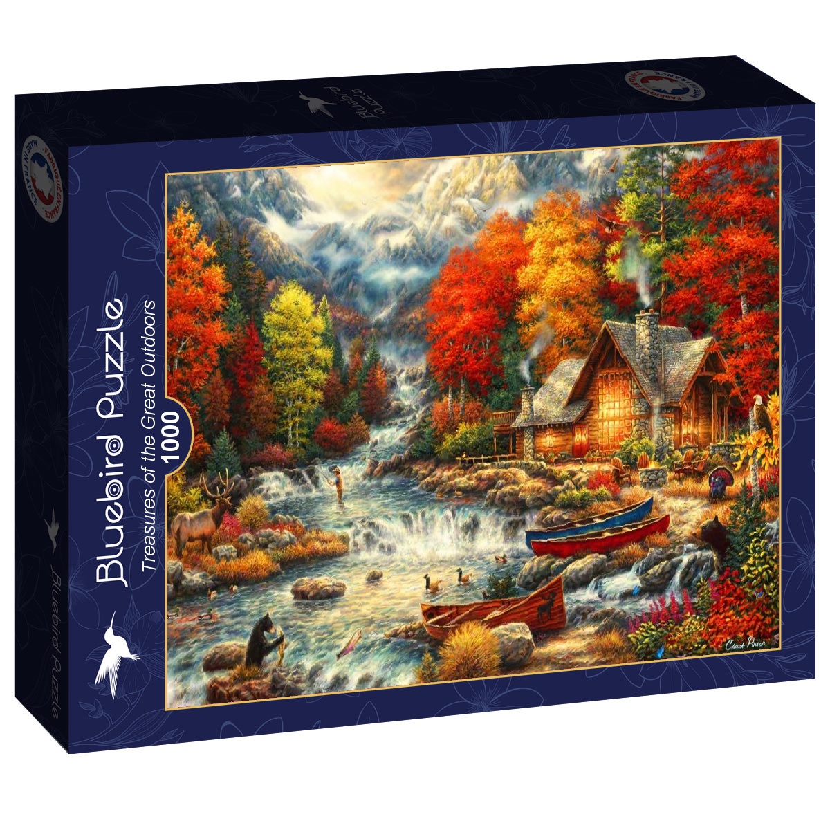 Puzzle Treasures of the Great Outdoors Bluebird-Puzzle-F-90239 1000 ...