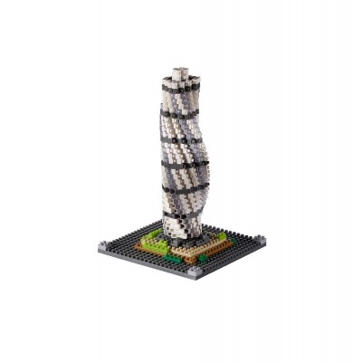 Brixies-38449041 3D Nano Puzzle - Turning Torso
