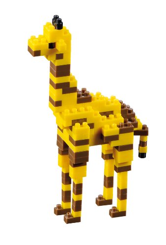 Brixies-57921 3D Nano Puzzle - Giraffe