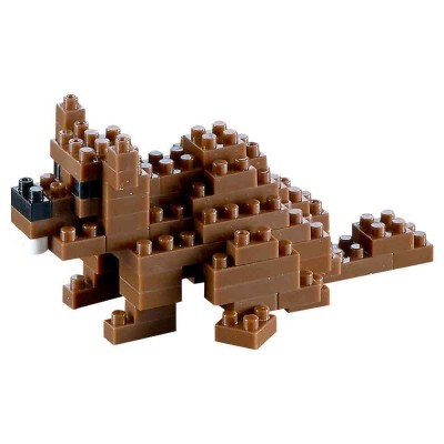 Brixies-58432 3D Nano Puzzle - Beaver