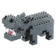 Nano 3D Puzzle - Hippopotamus