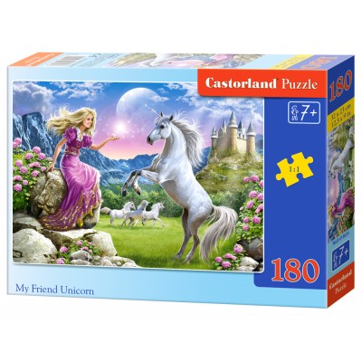 Puzzle Castorland-018024 My Friend Unicorn