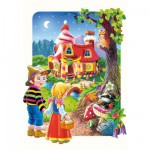  Castorland-02153 Jigsaw Puzzle - 20 Maxi Pieces : Hansel and Gretel