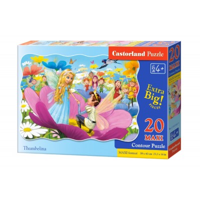 Puzzle Castorland-02382 XXL Pieces - Thumbelina