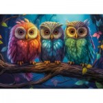 Puzzle  Castorland-030545 Three Little Owls
