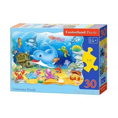 Puzzle Castorland-03501 Underwater Friends