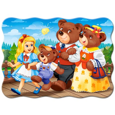 Puzzle Castorland-03716 Goldilocks and the Three Bears