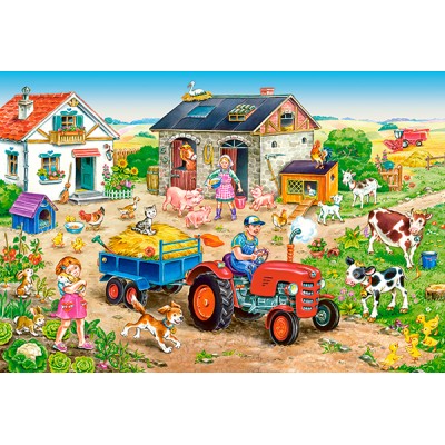 Puzzle Castorland-040193 XXL Pieces - Life on the Farm
