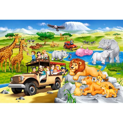 Puzzle Castorland-040322 Safari Adventure
