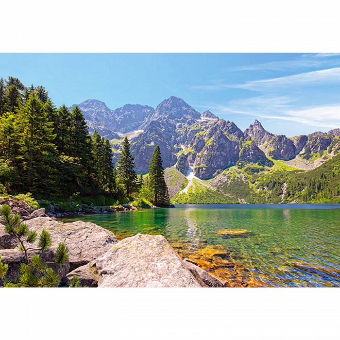  Castorland-102235 Jigsaw Puzzle - 1000 Pieces - Morskie Oko Tatras Lake, Poland