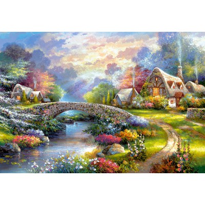 Puzzle Castorland-103171 Springtime Glory