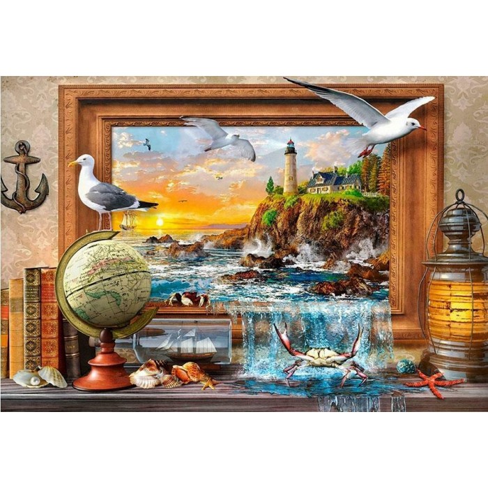 Puzzle  Castorland-104581 Marine to Life