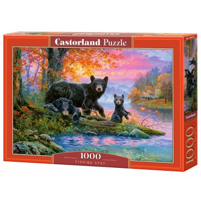 Puzzle Castorland-104727 Fishing Spot