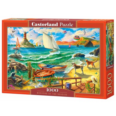 Puzzle Castorland-104895 Weekend by the Seaside