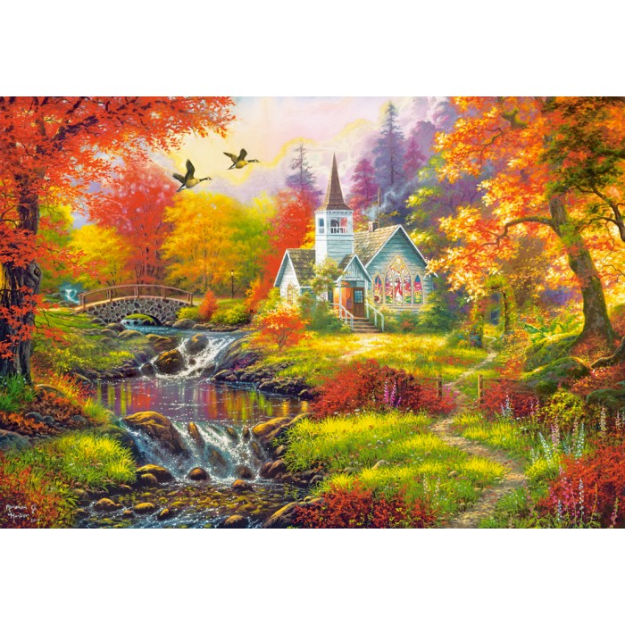 Puzzle  Castorland-104994 Autumn Vibes