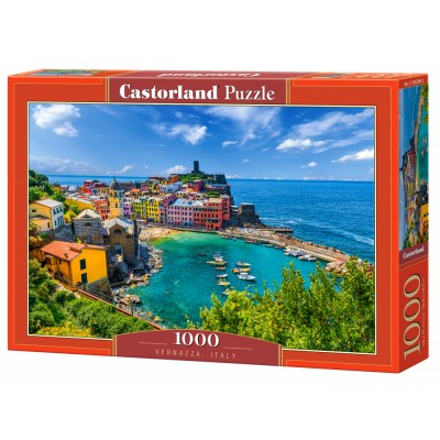 Puzzle Castorland-105298 Vernazza, Italy