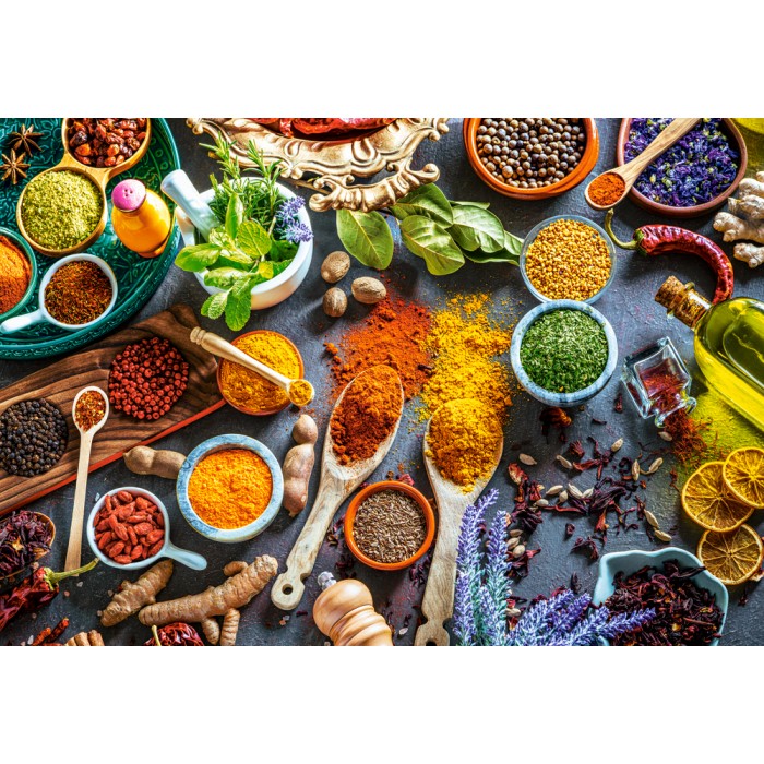 Puzzle  Castorland-105328 Colors of Spices