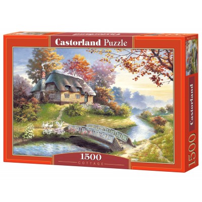 Castorland-150359 Jigsaw Puzzle - 1500 Pieces - Cottage