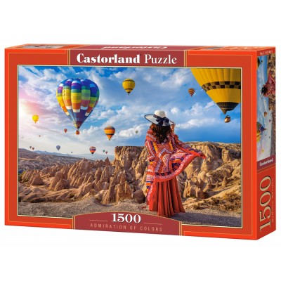 Puzzle Castorland-152148 Admiration of colors