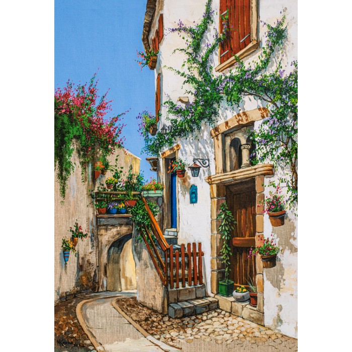 Puzzle  Castorland-152155 Art Collection - Italian Alley